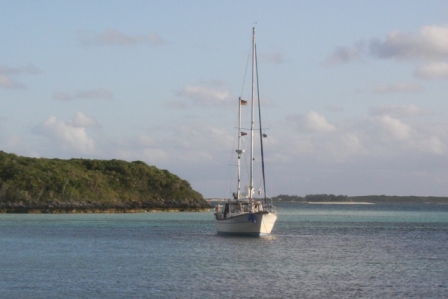 Ankerplatz auf Berry Island